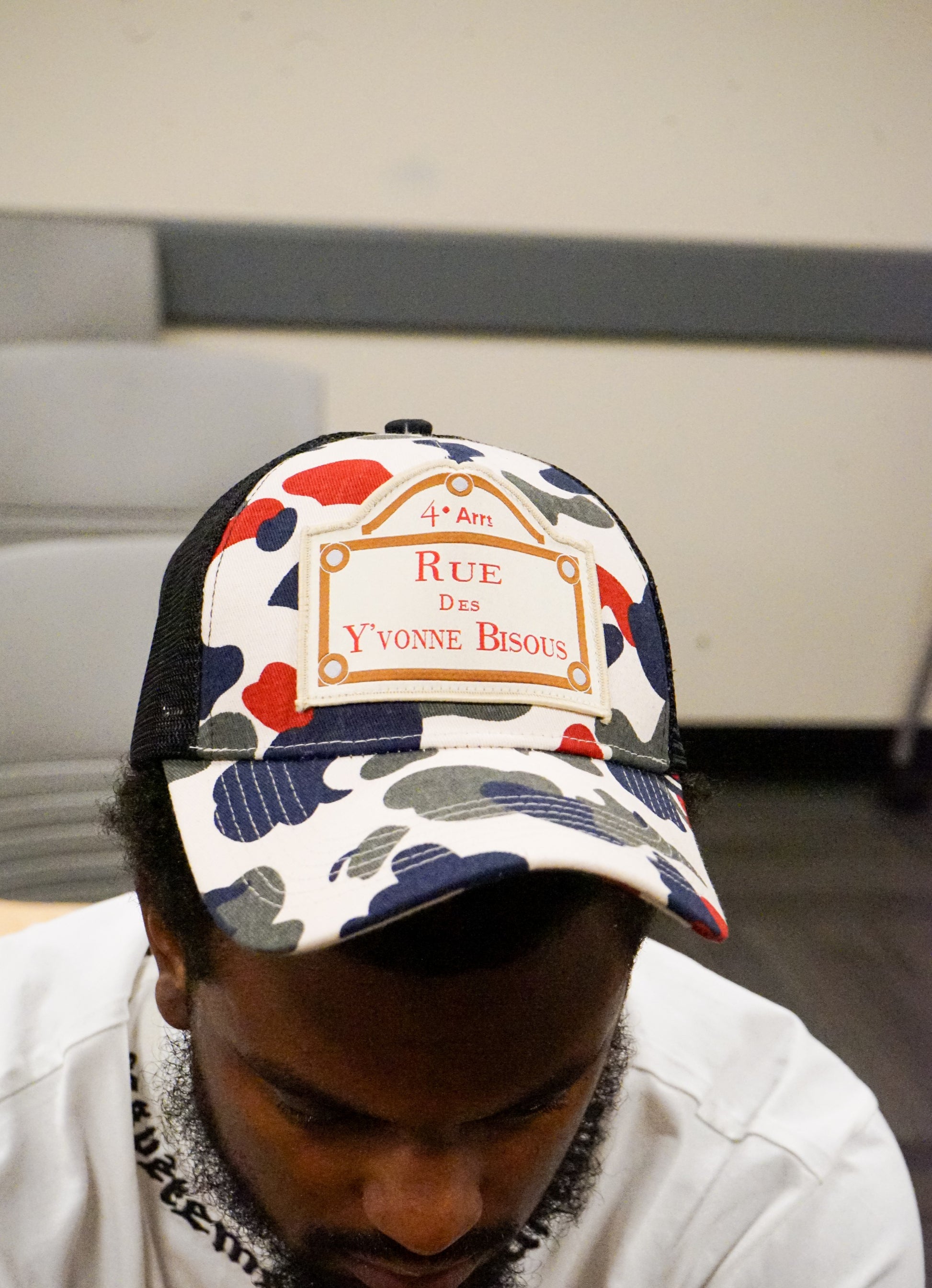 Panneau Cap Blue camo image 1